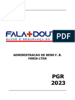 PGR - Administracao de Bens F. B. Faria Ltda