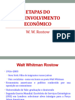 7 - Rostow - Etapas Do Desenvolvimento Econômico