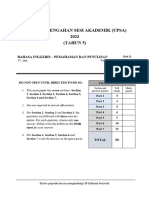 Set 1 - Sumatif UPSA Bahasa Inggeris Tahun 5