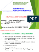 Tr4085 Drive Axle Design Group 7