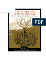 La Bolivia Que Se Va, La Bolivia Que Viene (Gonzalo Lema)