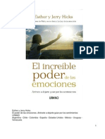 El Increíble Poder de Las Emociones-Esther y Jerry Hicks