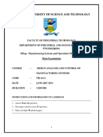 TIE6111201301Design Analysis and Control of Manufacturing Systems