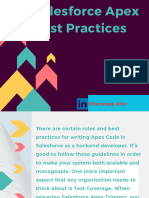 Salesforce Apex Best Practices