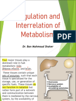 Regulation of Metabolism