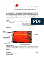 1A) Exhaust Gas Cooler, Exhaust Plenum & Outlet Box