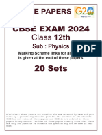 SQP 20 Sets Physics