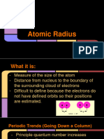 Atomic Radius