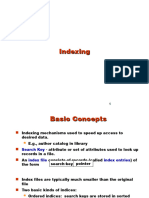 DBMS Indexing Methods