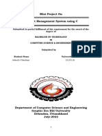 CSE MINI PROJECT Report Template