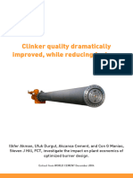 Clinker Quality Dramatically Improved While Reducing Fuel Use