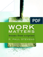 Work Matters - Lessons From Scripture (R. Paul Stevens)
