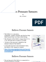 Bellows Pressure Sensors