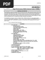 HTTPSWWW - Micro Semiconductor - Hudatasheet97 AK4628AVQ PDF