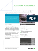 Pulsation Attenuator Maintenance