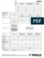 Zafira - Mahle-Informacoes-Tecnicas