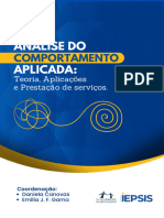 Livro Analise Do Comportamento Aplicada Teoria Aplicacoes e Prestacao de Servicos IEPSIS 2023