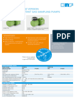 Datasheet - DK 3 - III CMES 25. Gas Diaphragm Pump