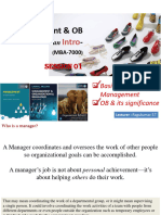 MBA7000 L1 - Management & OB Intro