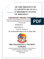 Study of The Presence of Oxalate Content of Guava Fruit at Different Stages of Ripening