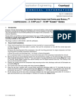 Technical Information Sound Shell Installation Instructions For COPELAND SCROLL™ Compressors