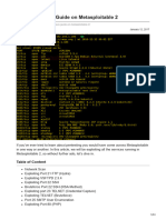 Comprehensive Guide On Metasploitable 2 Service Exploitation