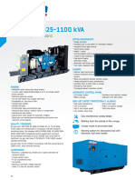 BAUDOUIN 825-1100 kVA: Technical Specifications