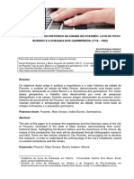 A Formação Socio-Histórico Da Cidade de Poxoréu Luta Do Povo Bororo e A Chegada Dos Garimpeiros 1718 - 1950