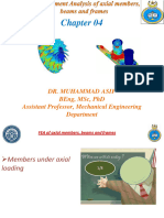 FEA of Axial Members, Beams and Frames (Lecture 1-4)