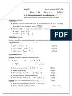 Première - Devoir 3 - Second Semestre 2020-2021