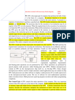 Unit III CPU Organization PG 1-20