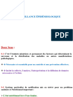 Epidémiologie Nutritionnelle LA SURVEILLANCE ÉPIDÉMIOLOGIQUE