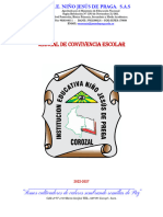 Nuevo Manual de Convivencia Actualizado 2022