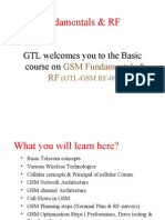 GSM Fundamentals & RF