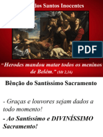 28-12!23!5 Feira - Santos Inocentes