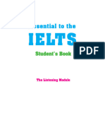 Essential To The Ielts - Listening Skills - 15.05.2019