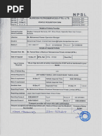 F-83 NPSL Transport Requisition