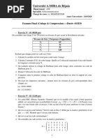 Examen Codage Compression M1 2020