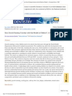 Does Growth Stunting Correlate With Oral Health in Children - A Systematic Review - PMC