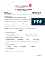 QP Grade 9 Science Midterm 2023-24