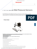 PWTB Series Wet Pressure Sensors - Honeywell