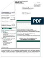 Avis de Taxes Foncieres 2023