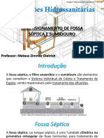 IHS - Aula 10 - Dimensionamento de Fossa Séptica, Filtro e Sumidouro