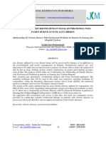 Relationship of Chronic Disease With Psychososial Problems in Patients in Gunung Jati Hospital Cirebon