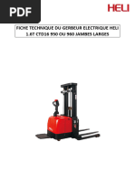 Gerbeur Electrique Heli 1.6t