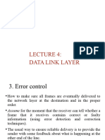 Data Link Layer Error Detection - Correction Part B