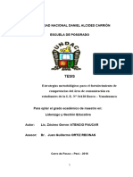 Universidad Nacional Daniel Alcides Carrión Escuela de Posgrado