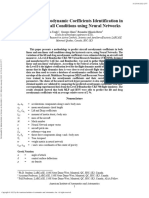 Aerodynamic Coefficients Identification in Dynamic Stall Conditions Using Neural Networks