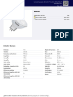 Bombilla Regulable LED GU5.3 7W 660 LM MR16 PHILIPS SpotVLE 36º 12V