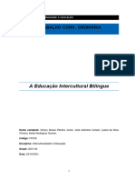 A Educação Intercultural Bilíngue